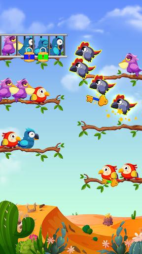Bird Sort: Color Puzzle Game - عکس برنامه موبایلی اندروید