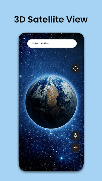 GPS Navigation Globe Map 3D - Image screenshot of android app
