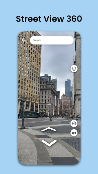 Street View Live ۳D Maps - عکس برنامه موبایلی اندروید