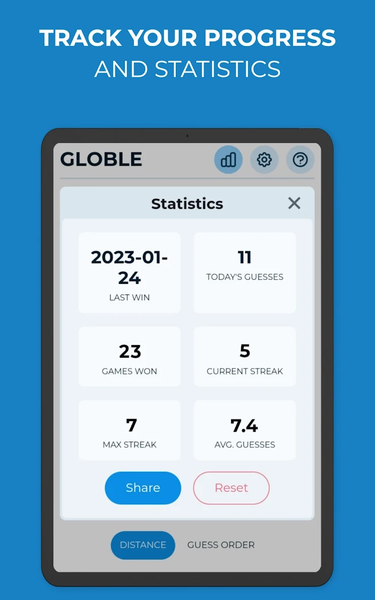 Globle - Guess the Country - Gameplay image of android game