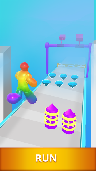 Blob Dash - Endless Runner - Gameplay image of android game