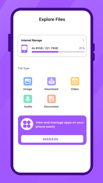 Glory File Manager - عکس برنامه موبایلی اندروید