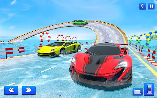 Water Surfing Car Stunt Games: Car Racing Games - عکس بازی موبایلی اندروید