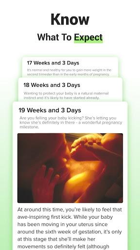 Pregnancy Tracker App | Glow - عکس برنامه موبایلی اندروید