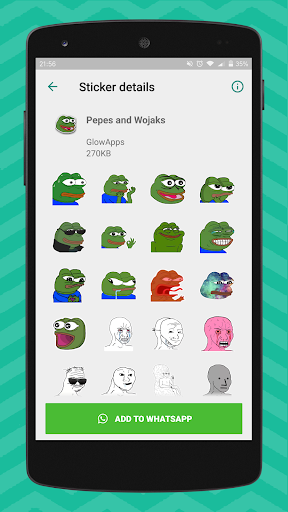 Meme Stickers for WhatsApp - Image screenshot of android app