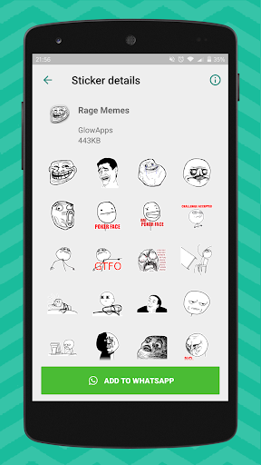 Meme Stickers for WhatsApp - Image screenshot of android app