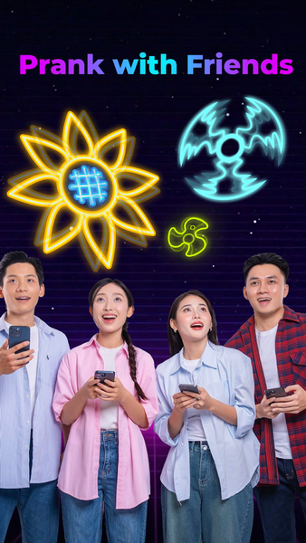 Glow Finger Spinner Doodle Art - عکس برنامه موبایلی اندروید