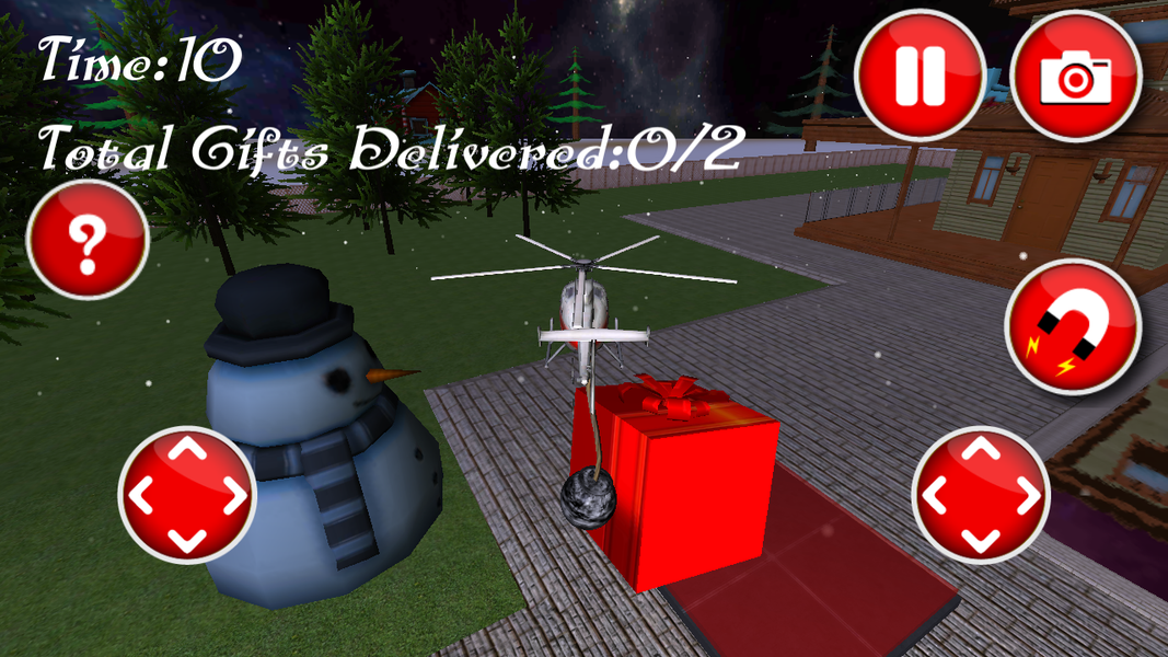 Christmas Gift Deliver:RC Heli - Gameplay image of android game