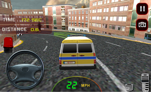 911 Highway Emergency Rescue - Gameplay image of android game