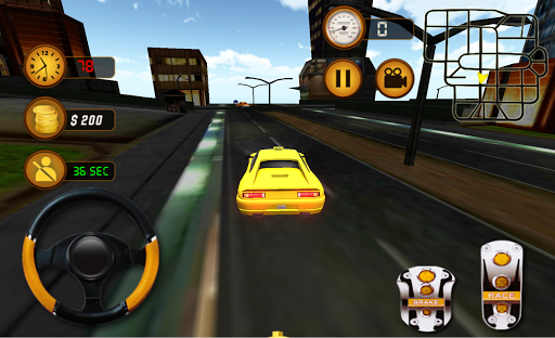 Modern Super City Taxi Duty - Gameplay image of android game