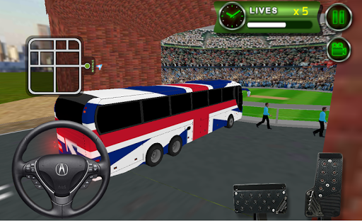Cricket Cup Bus - Gameplay image of android game