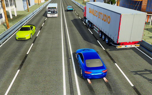 Real Highway Traffic Car Race - Gameplay image of android game