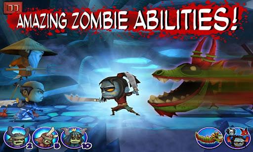 SAMURAI vs ZOMBIES DEFENSE - Gameplay image of android game