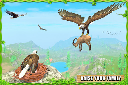 Eagle Simulator - Eagle Games - Gameplay image of android game