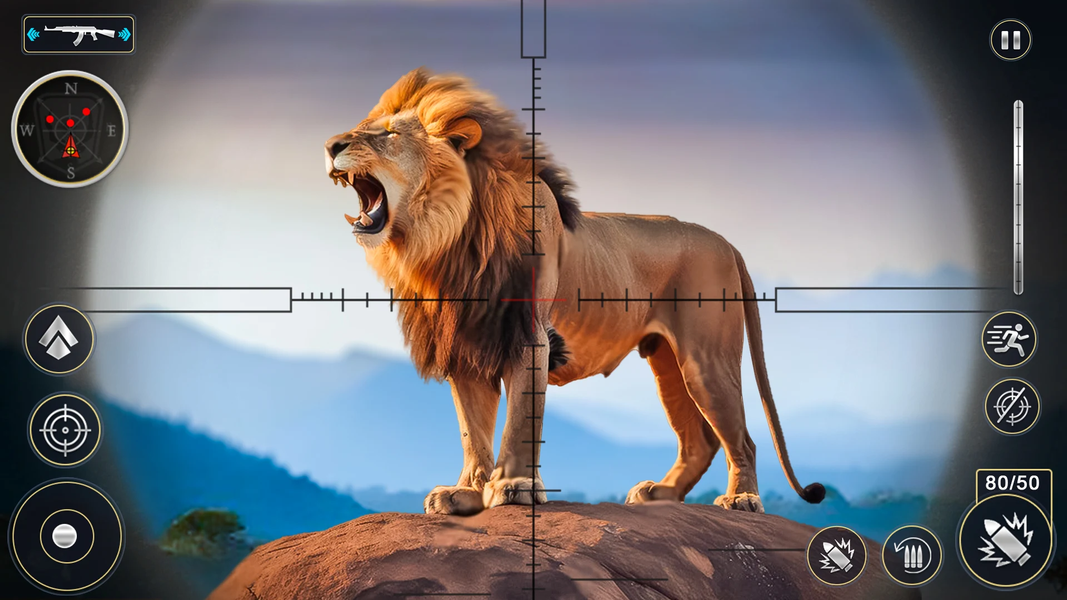Lion Games - Sniper Hunting - عکس برنامه موبایلی اندروید
