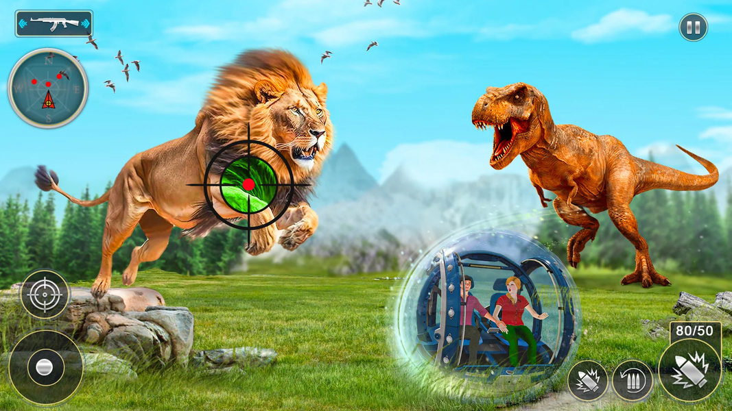 Lion Games - Sniper Hunting - Image screenshot of android app