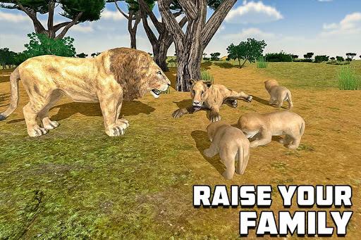 Ultimate Lion Simulator Game - Gameplay image of android game