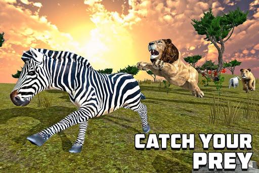 Ultimate Lion Simulator Game - Gameplay image of android game