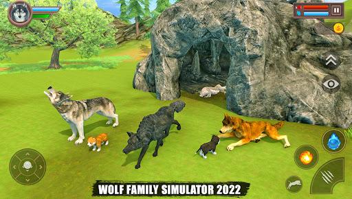 Wolf Simulator: Animal Tales - عکس بازی موبایلی اندروید
