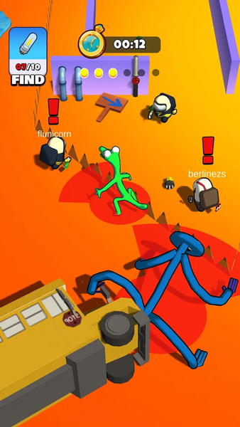 Hide N seek: Survival Rainbow - عکس بازی موبایلی اندروید