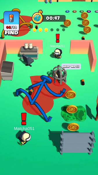 Hide N seek: Survival Rainbow - عکس بازی موبایلی اندروید