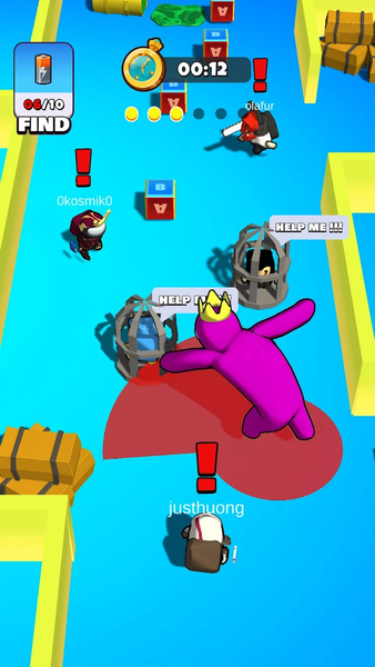 Hide N seek: Survival Rainbow - عکس بازی موبایلی اندروید