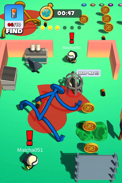 Hide N seek: Survival Rainbow - عکس بازی موبایلی اندروید