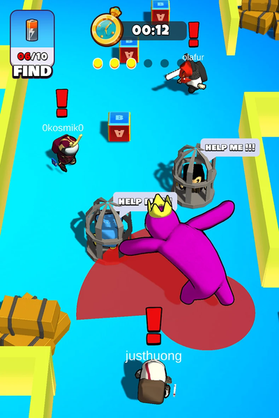 Hide N seek: Survival Rainbow - عکس بازی موبایلی اندروید