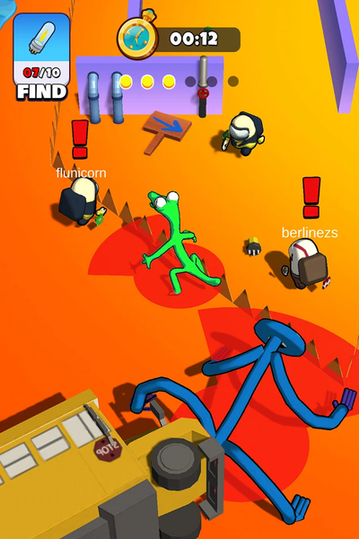 Hide N seek: Survival Rainbow - عکس بازی موبایلی اندروید