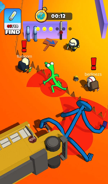 Hide N seek: Survival Rainbow - عکس بازی موبایلی اندروید