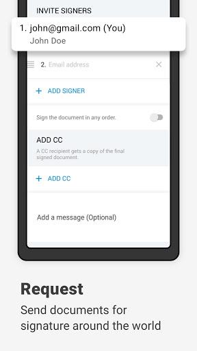 Sign and Fill Docs: Signeasy - عکس برنامه موبایلی اندروید