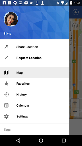 Glympse - Share GPS location - عکس برنامه موبایلی اندروید