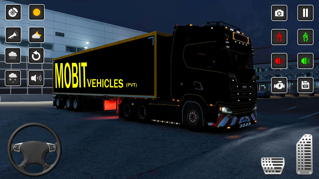 Truck Game: US Truck Driving - عکس بازی موبایلی اندروید