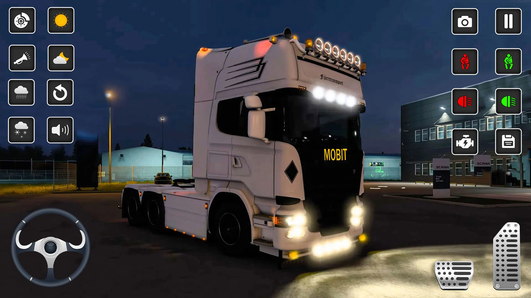 Truck Game: US Truck Driving - عکس بازی موبایلی اندروید