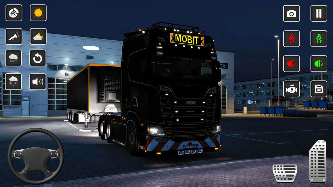 Truck Game: US Truck Driving - عکس بازی موبایلی اندروید