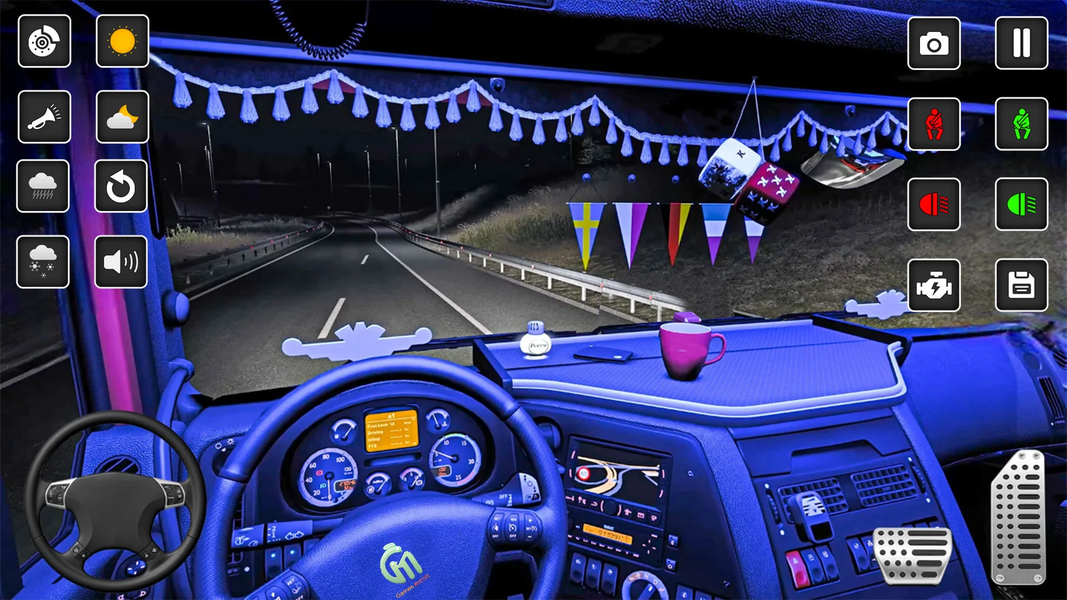 Truck Game: US Truck Driving - عکس بازی موبایلی اندروید