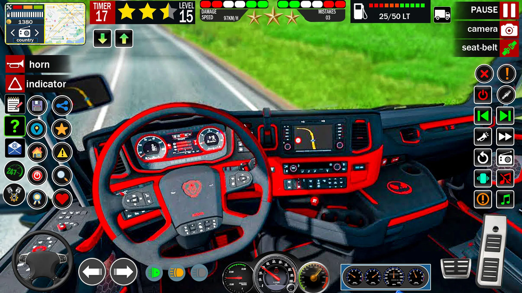 Euro Truck: Army Truck Driving - عکس بازی موبایلی اندروید