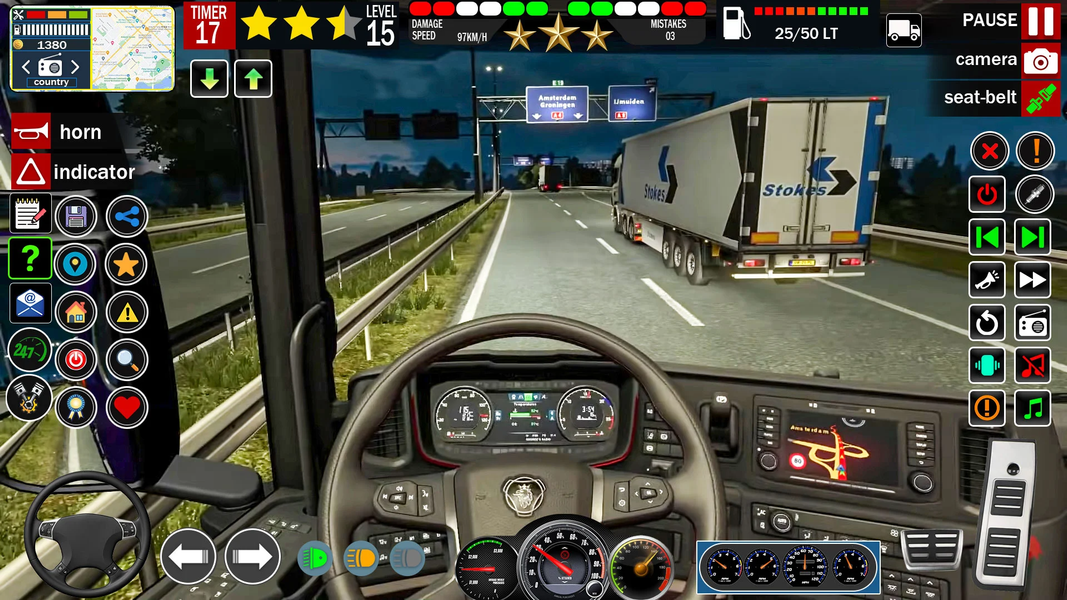 Euro Truck: Army Truck Driving - عکس بازی موبایلی اندروید