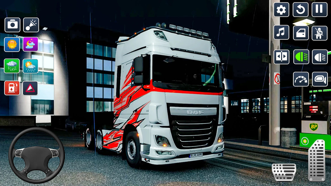 Truck Game ۳D US Truck Driving - عکس بازی موبایلی اندروید