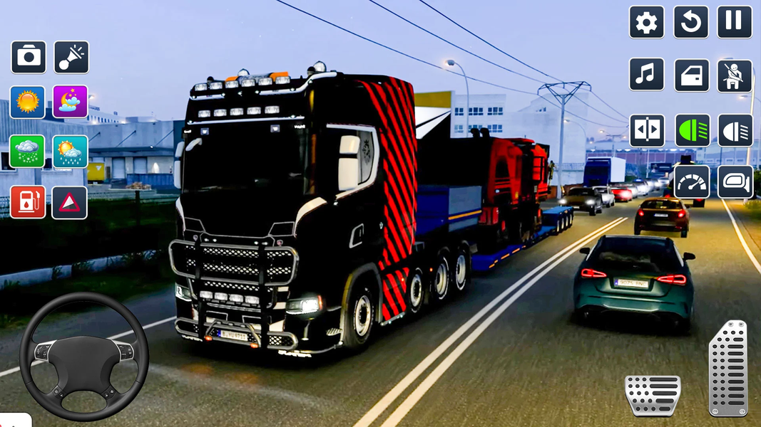 Truck Game ۳D US Truck Driving - عکس بازی موبایلی اندروید