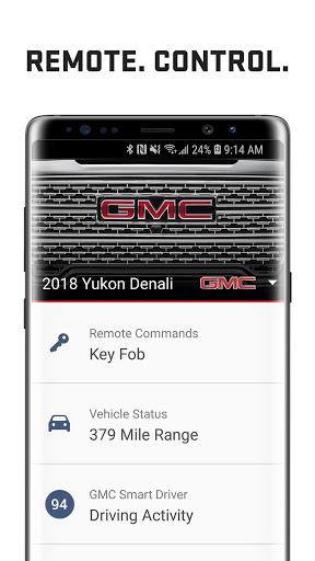 myGMC - Image screenshot of android app