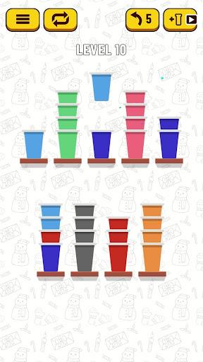 Cup Sort Puzzle - Image screenshot of android app