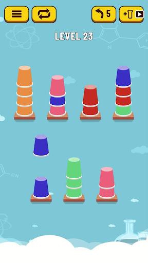 Cup Sort Puzzle - Image screenshot of android app