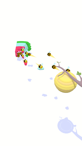 Idle Bee Hive - Gameplay image of android game