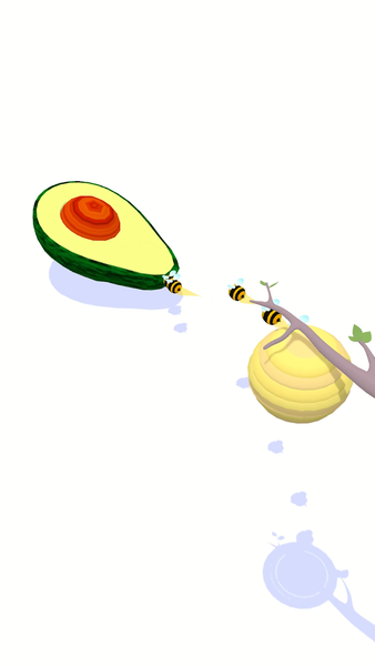 Idle Bee Hive - عکس بازی موبایلی اندروید