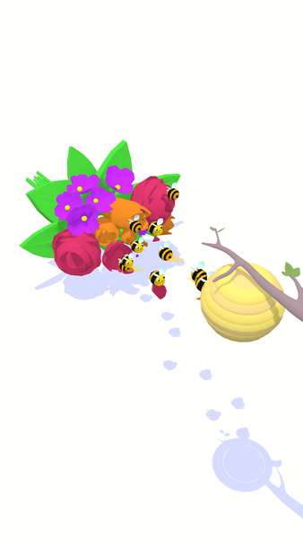 Idle Bee Hive - عکس بازی موبایلی اندروید