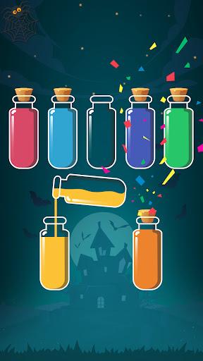 Soda Sort: Water Color Puzzle - Gameplay image of android game