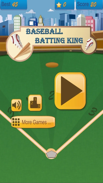 Baseball Batting King - Gameplay image of android game