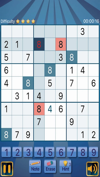 Sudoku - The Way of Kings - Gameplay image of android game