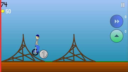 Super Unicycle - Gameplay image of android game